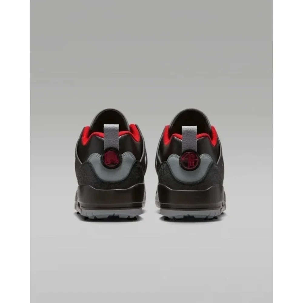 Nike Air Jordan Spizike Golf Mens Sz 9.5 Shoes Black/Varsity Red HQ4365-002 NEW